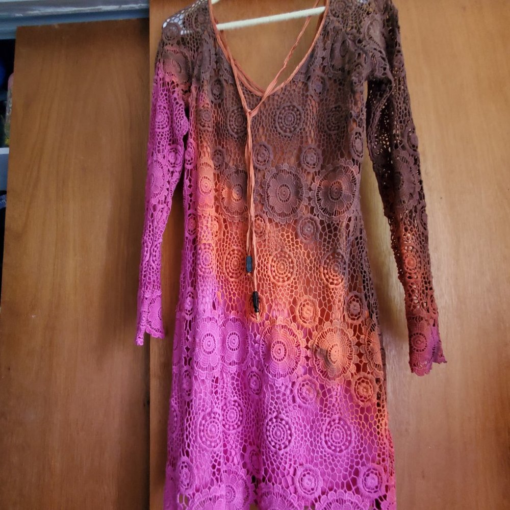 Michelle Jonas Umbre Crocheted dress